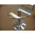 round factory direct price clear tempered glass trade assurance customized square office coffee table